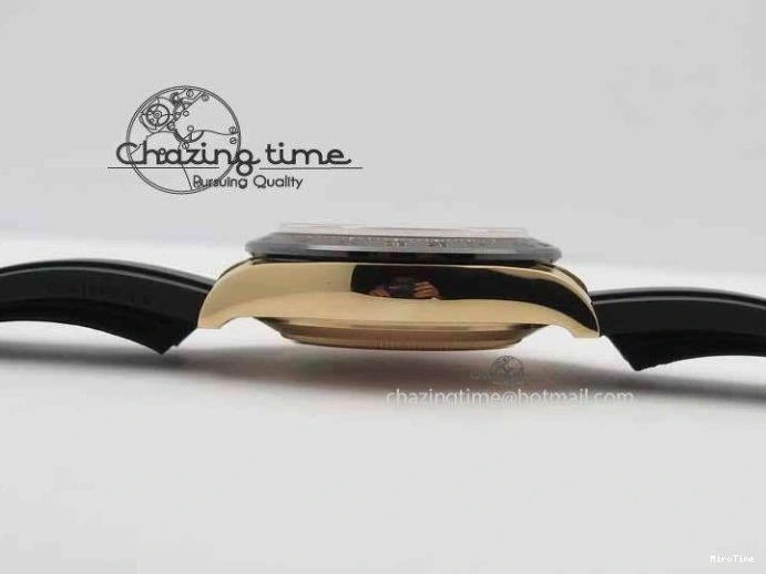 MiroTime 0316 RelaxedFit Daytona 116515 Noob 1:1 Best Edition Rose Gold Dial On Black Rubber Strap A7750(Free Extra Strap) 3740